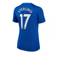 Chelsea Raheem Sterling #17 Fotballklær Hjemmedrakt Dame 2022-23 Kortermet
